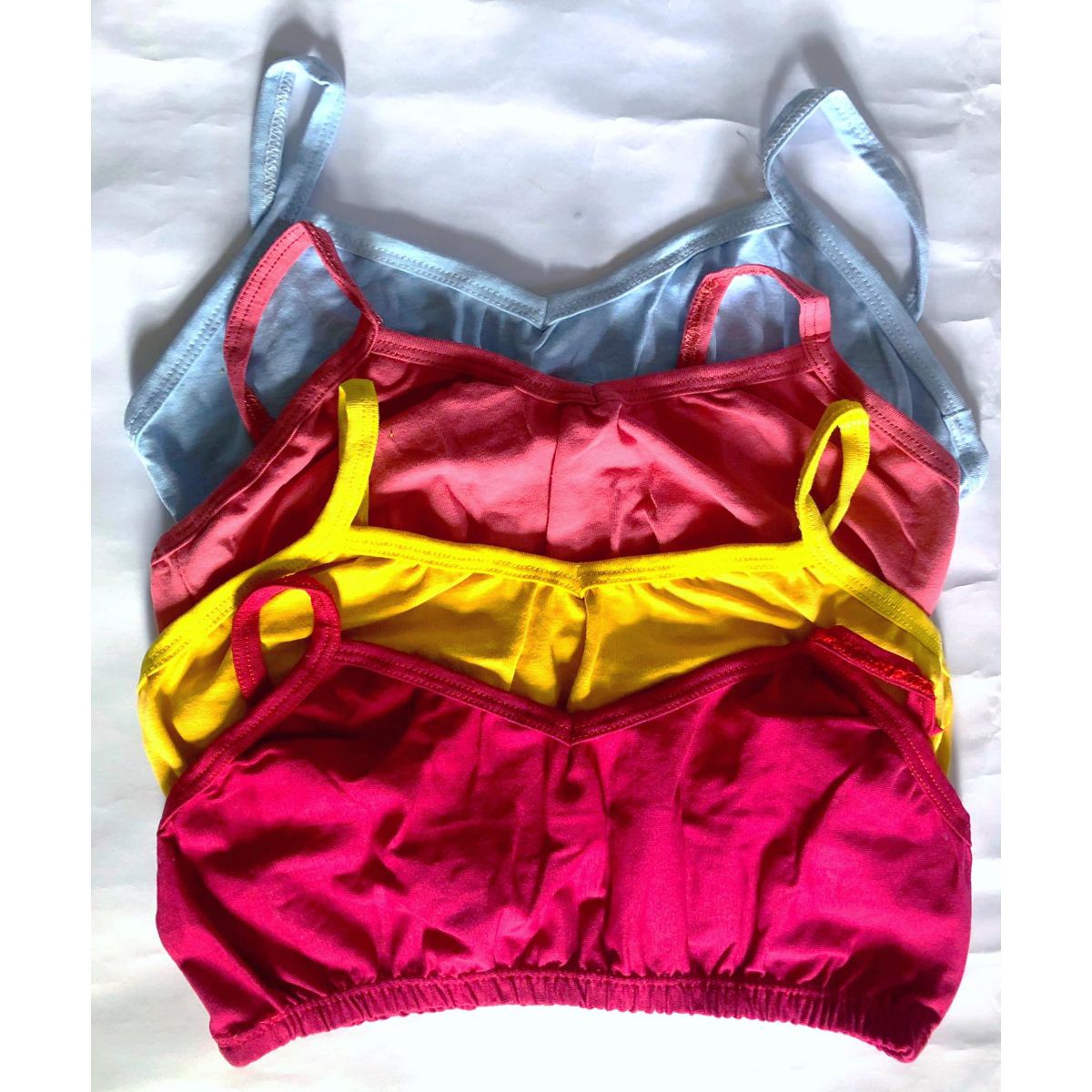Combo Pack Of 4 Super Soft Cotton Bra For Girls
