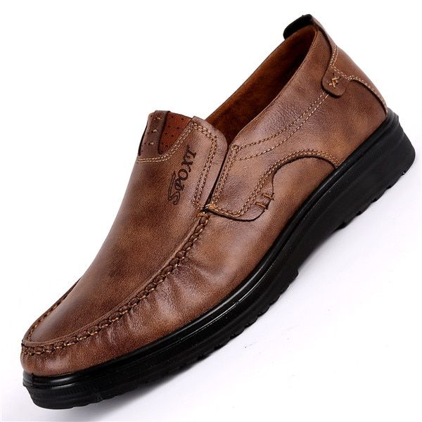 New Listed Comfortable Mens Casual Shoes  Loafers Men Shoes Quality Leather Shoes Men Flats Moccasins Shoes Big Size