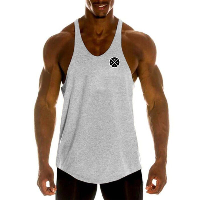 Gym Workout Fashion Srtswear Brand Mens TaTop Muscle Sleeveless Shirt Stringer Clothing Bodybuilding Singlets Fitness Vest