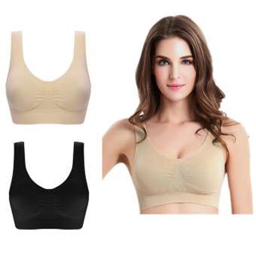 Cotton Air Bra for Women 2Piece