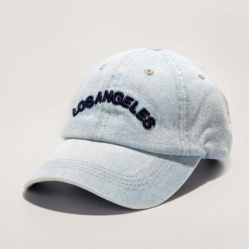 Spring Denim Baseball Caps Angeles Retro Baseball Caps Unisex Casual Hat Hip Hop Caps