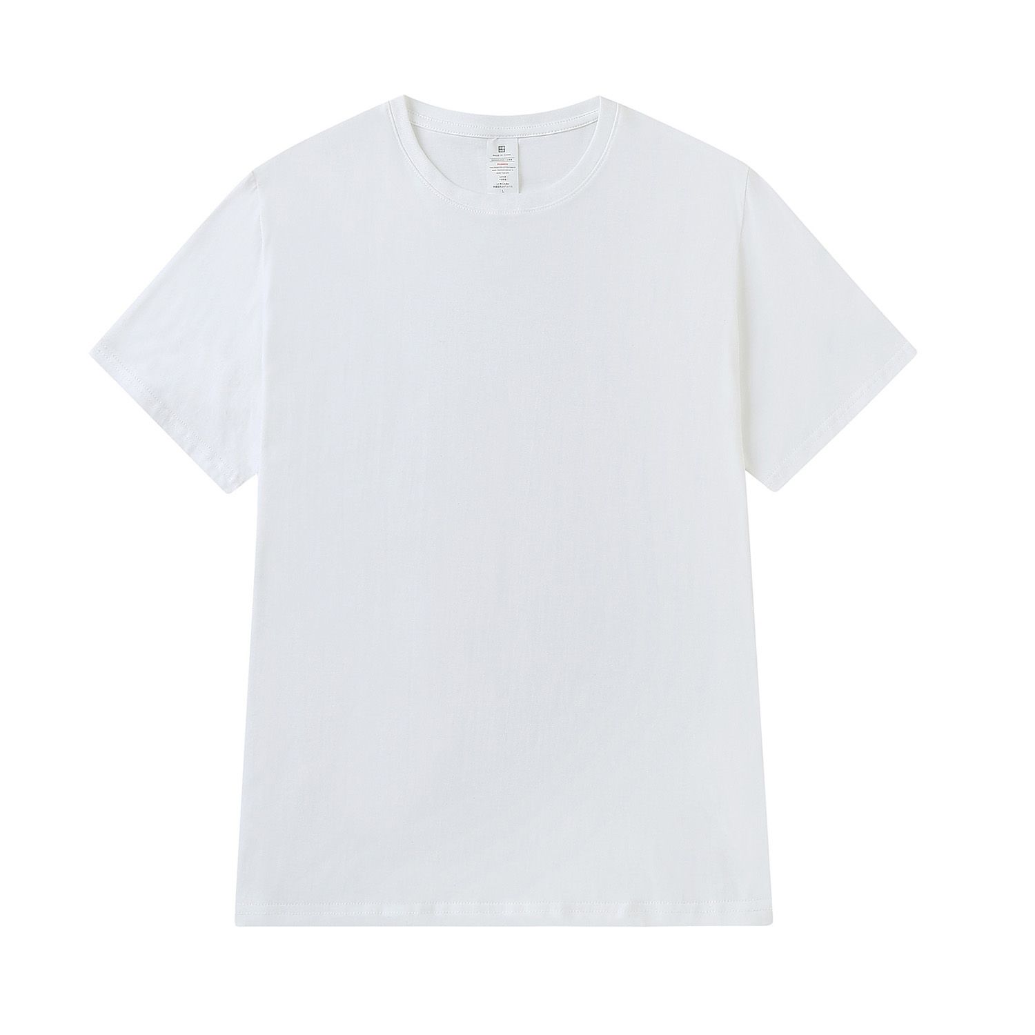 Summer Brand Short Sleeve T Shirt Men Cotton O-Neck Tee Tops Fashion Solid Color T-Shirt Male