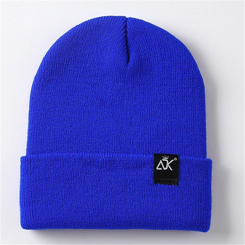 Fashion Brand Candy Color Beanie Hat Men Woman Winter Warm Knitted Hats UniHop Streetwear Skullies Caps Autumn Bonnets