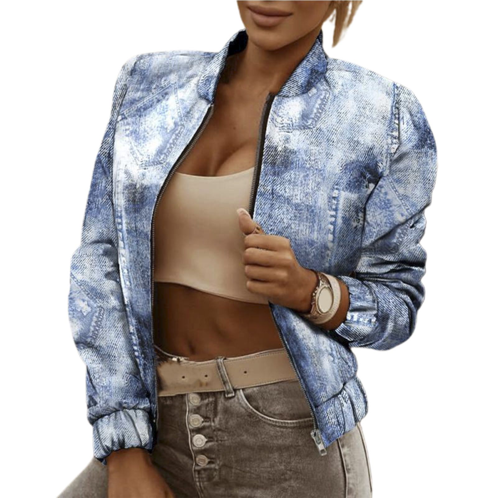 Lady Blazer Leopard Elegant Spring Jacket
