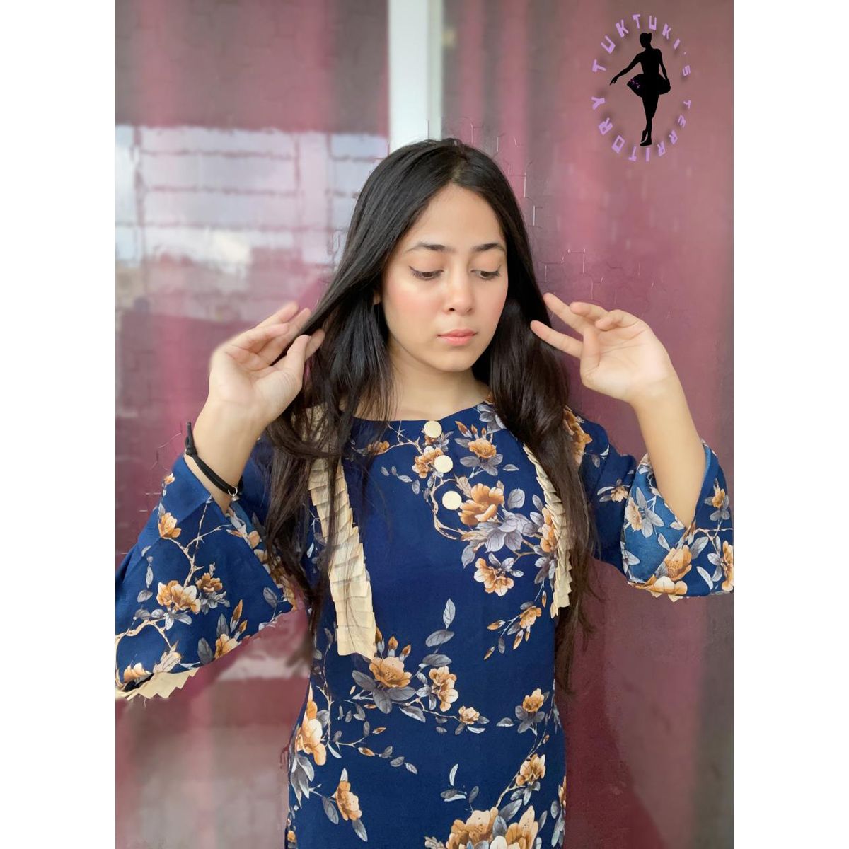 Exclusive Single Piece Kurti for Blue Color