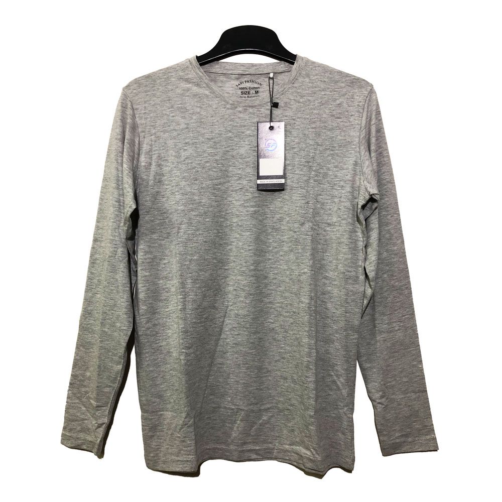 Cotton Comfortable Winter Fashionable Full Sleeve T-Shirt For Men
