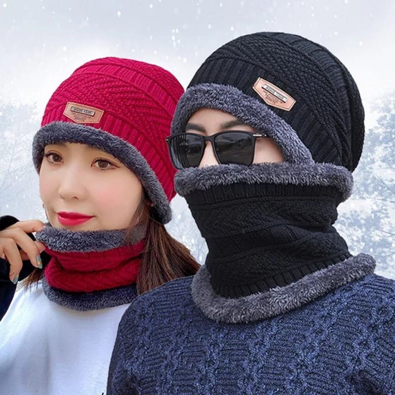 Neck Warmer Winter Hat Knit Cap Scarf Cap Winter Hats