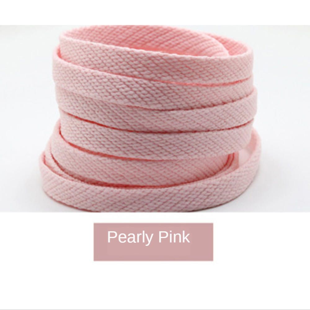 Flat Laces Elastic Polyester Cute Shoe Pink Jelly 1Pair Fashion 120/140/160Cm