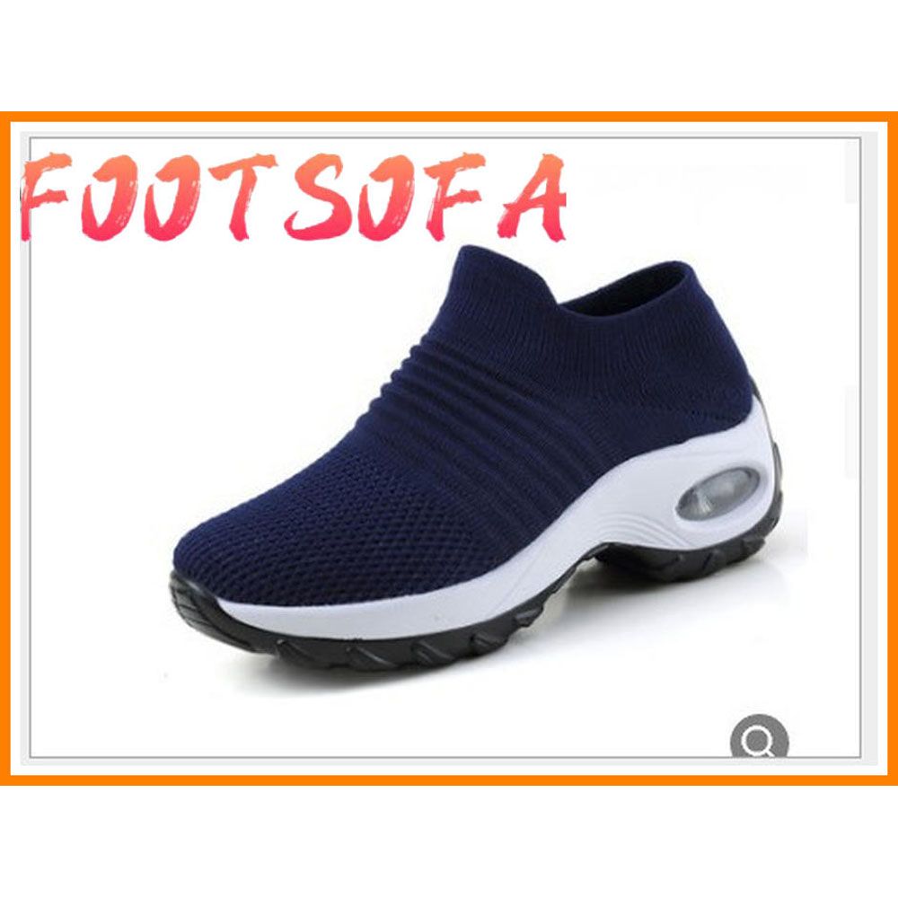 Women shoes Womens Walking Shoes Mesh Lightweight Sneakers Slip On Trainers Running Sneakers Wedge Shoes 35-42