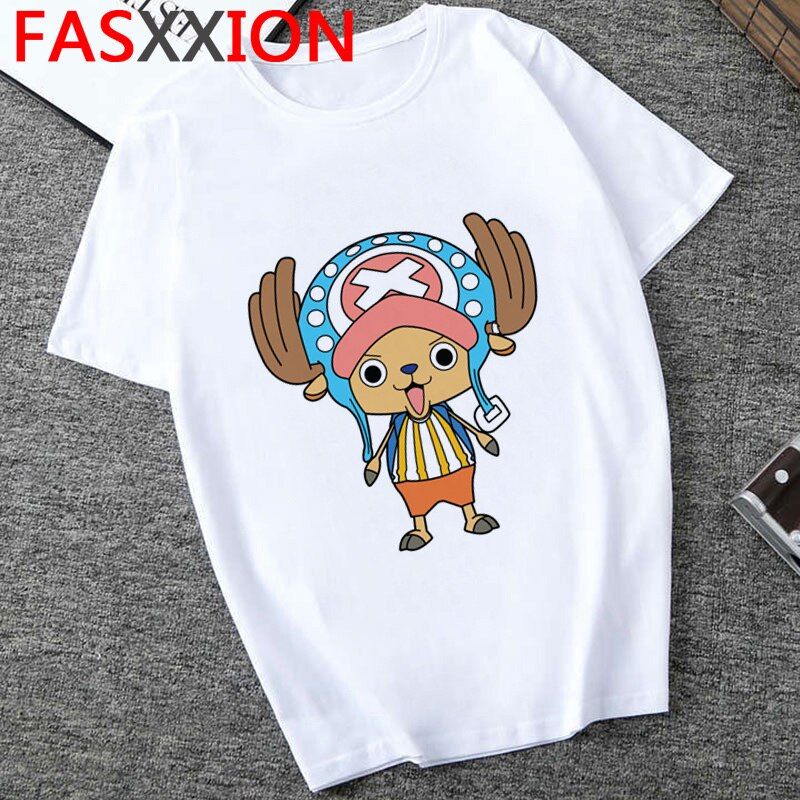 One Piece T Shirt Men  Harajuku Cartoon 2020  Hop Jn Anime Tshirt 90s Funny Luffy Zoro Graphic Fashion  Tees Male