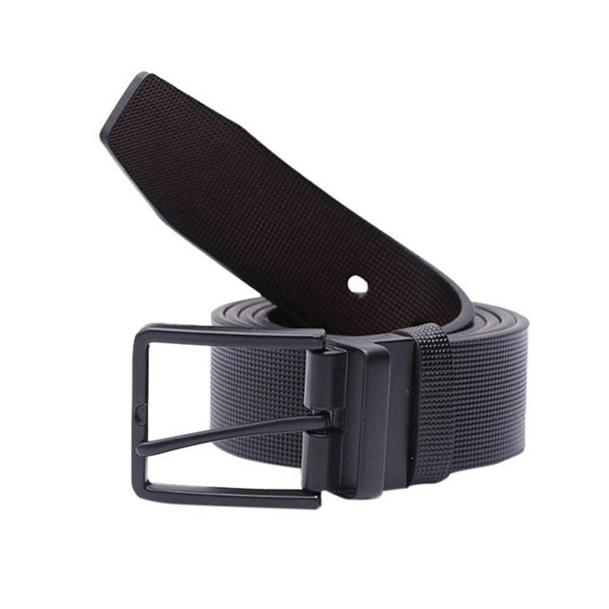 Dark Brown PU Leather Formal Belt For Men