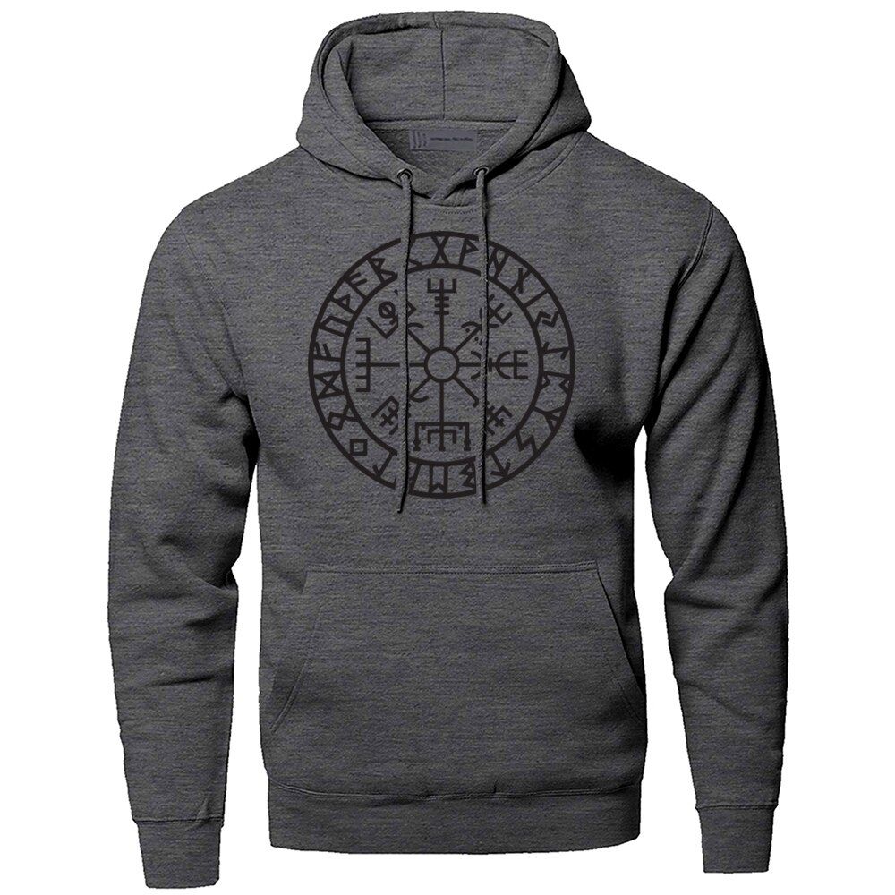 Hoodies Men Odin Vikings Sweatshirts Son Of Odin Hooded Sweatshirt Sons Of VikingWinter Autumn Gone to Valhalla Sportswear