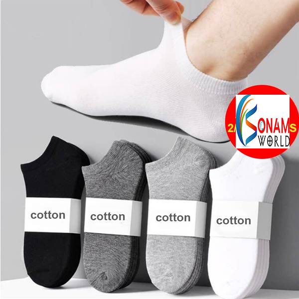 03 Pair Premium Quality Brand Loafer Socks for Men