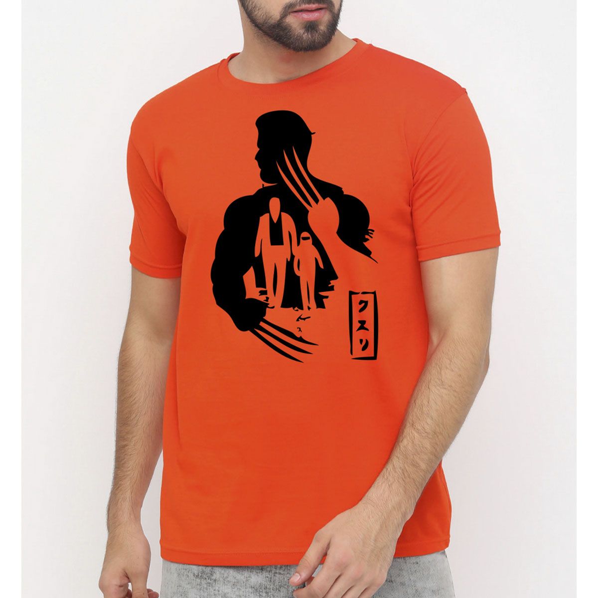 X-Man Printed Slim fit Half sleeve t-shirt.