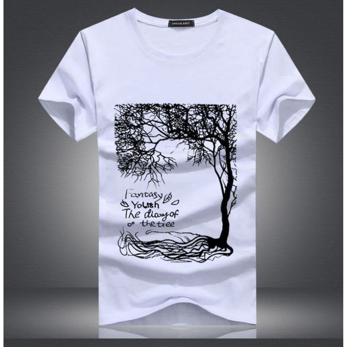 Poly-Cotton Casual T-shirt for Men