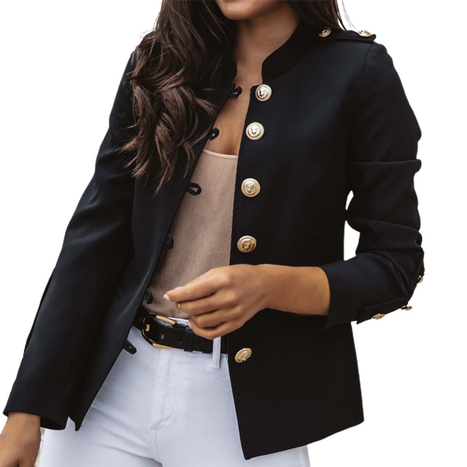 Suits Jket Full Sleeve Elegant Slim-fitting Suits Coat