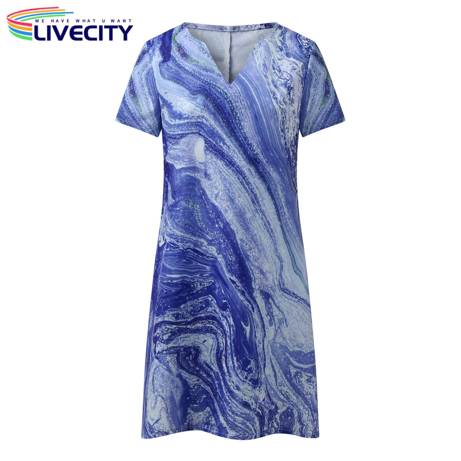 Sundress Loose-fitting Vintage A-Line Dress