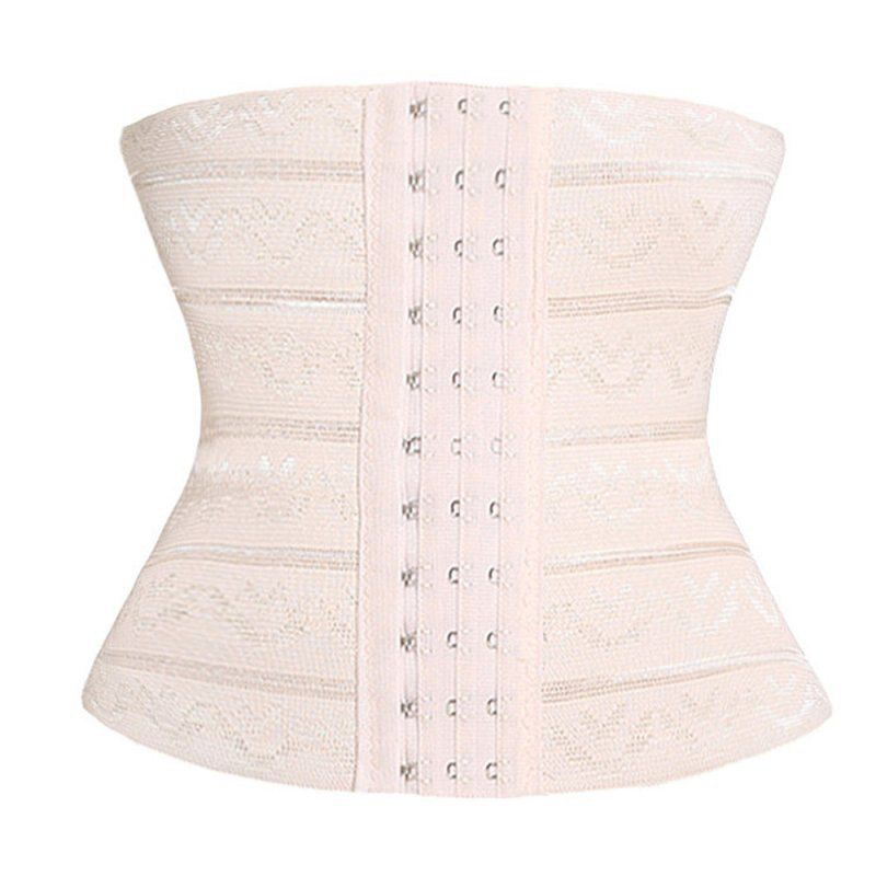 1Pc/lot  Waist Trainer Hollw Tension Ventilation Slimming Corset Body Shaper