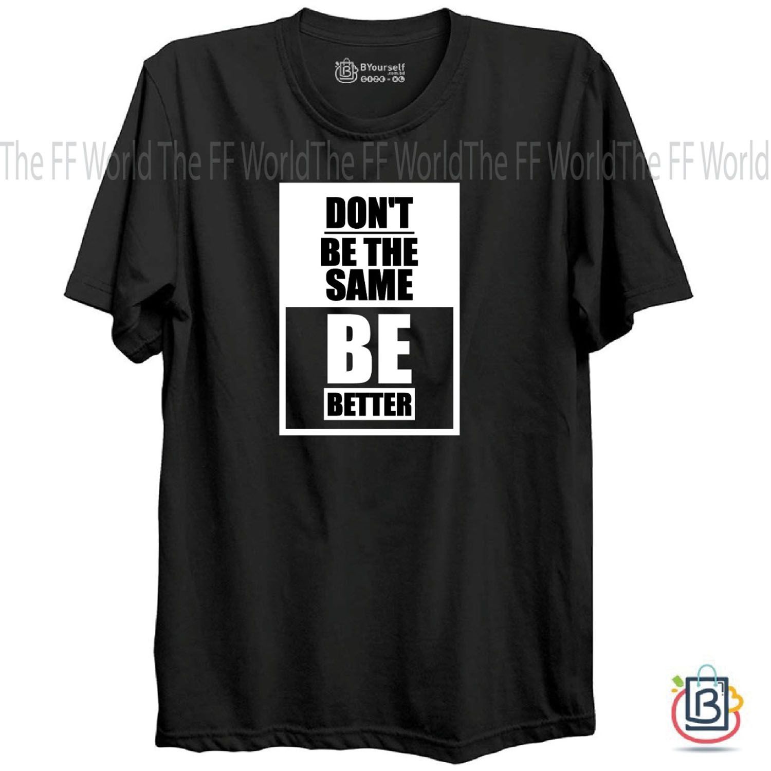 Black And Navy Blue  New Collection 2022 ( Dezine Dont Be The Same ) 100%Cotton High Quality Half Sleeve T-Shirt For Men - Genji - T Shirt For Man - T Shirt For Man