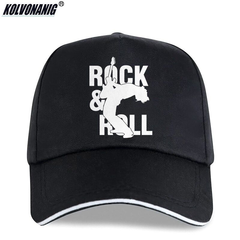 Heavy Metal Rock Print Baseball Cap for Women Men's Cotton Rock&Roll Hip Hop Snapback Baseball Visor Outdoor Dad Hats