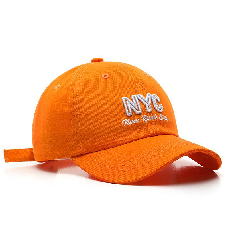 SLECKTON Cotton Baseball Cap for Women and Men NYC Embroidery Hats Boys Girls Hip Hop Hat Summer Visors Cap Casual