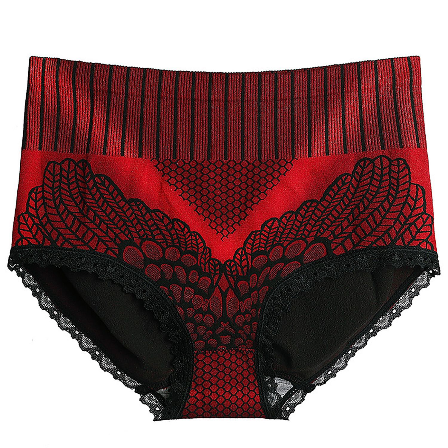 Briefs High Waist Butt Lifter Polyester Graphene Panties for Women