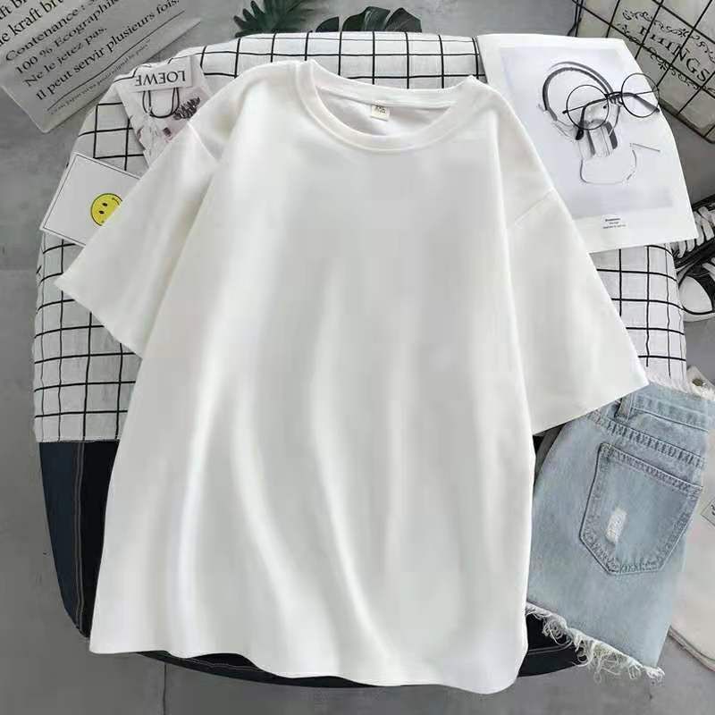 Summer dark clothing casual loose men and women T-shirt demon bear print dark all-match clothing ladies T-shirt Harajuku clothes