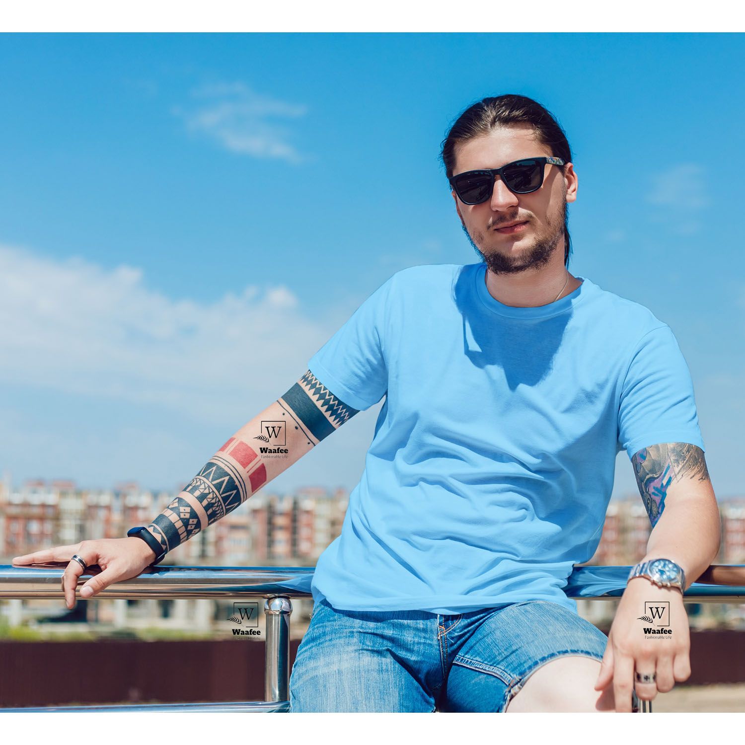 Jersey Solid Color Menz Tshirt