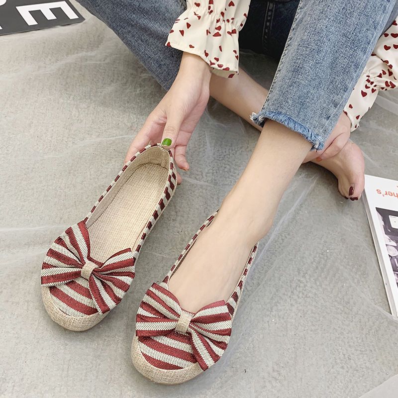 Loafers Women Mules Leather Shoes Flat Shoes Mary Jane Vintage Korean Shoes For Women Slippers New 031113