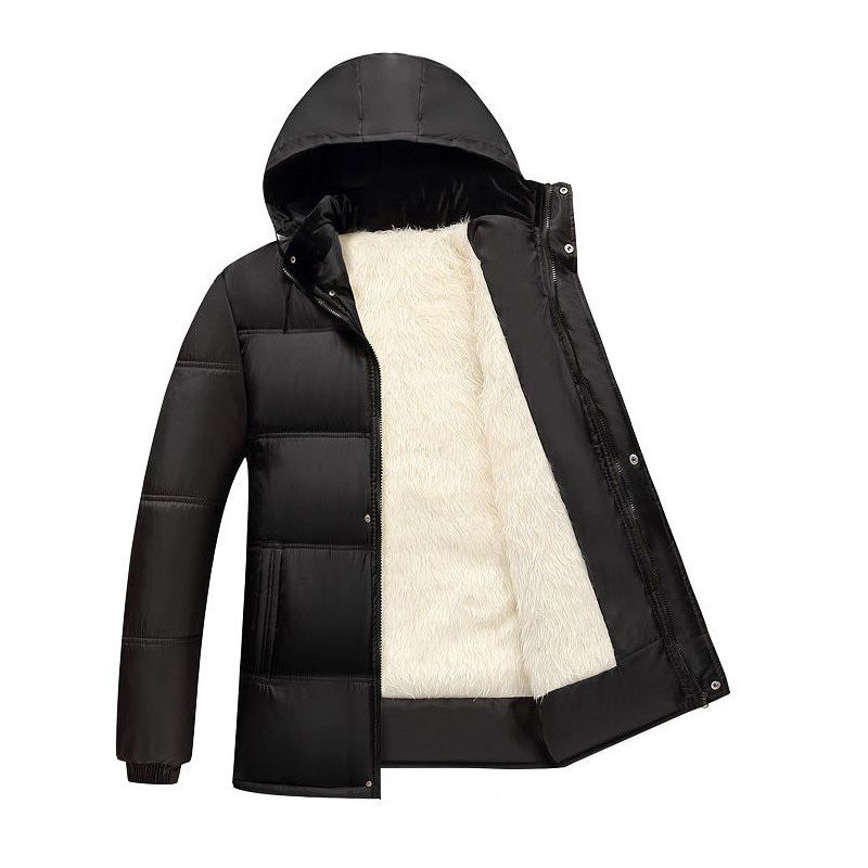 Jackets Men Winter Casual Outwear Windbreaker Jaqueta Masculino Slim Hooded Fashion Overcoats Homme Plus Size