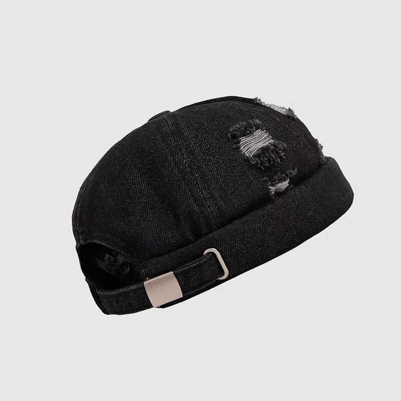 Skullies Beanies Solid Cotton Pumpkin Hat Fashion Casquette Korean Hop Hiphop Beanies for Men Casquette Sailor Cap