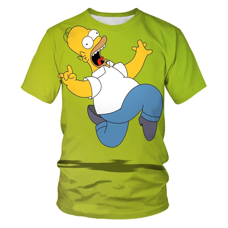 Men's t Shirt Youtube p Summer Street Fashion 3d Print Cartoon Pattern Comfortable Harajuku Trend Crew Neck Oversized t Shirt
