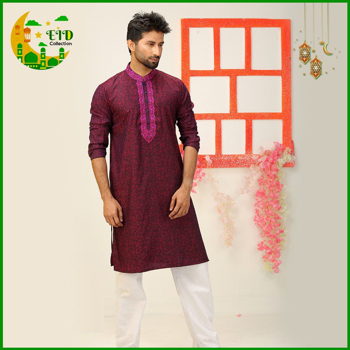 Indian Fashionable New Stylish Panjabi For Men's