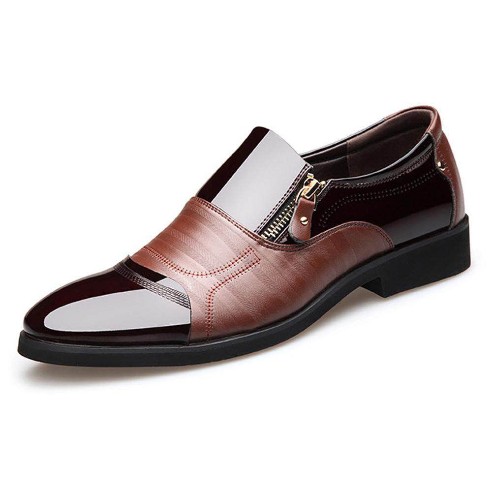 Fashion Business Dress Men Shoes Classic Leather Men'S Suits Shoes Fashion Slip On Dress Shoes Men Oxfords