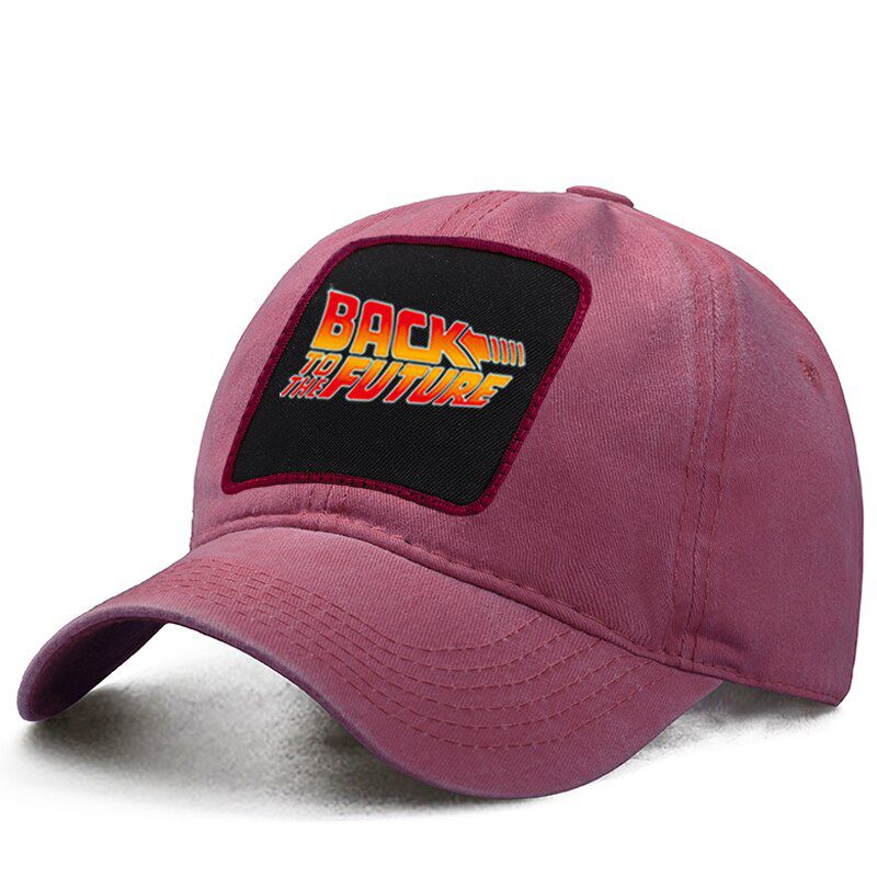 Back To Future Baseball Cap Woman Man Sunscreen Visor Hat Dad Trucker Solid Snapback Casquette Low Profile Boinas Hats