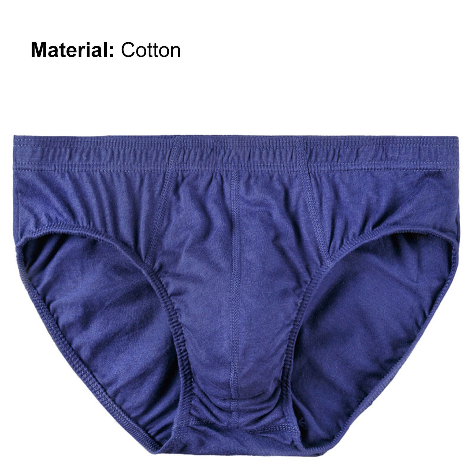 Men Underpants Stretchy Triangle Cutting Comfy Male Underwear