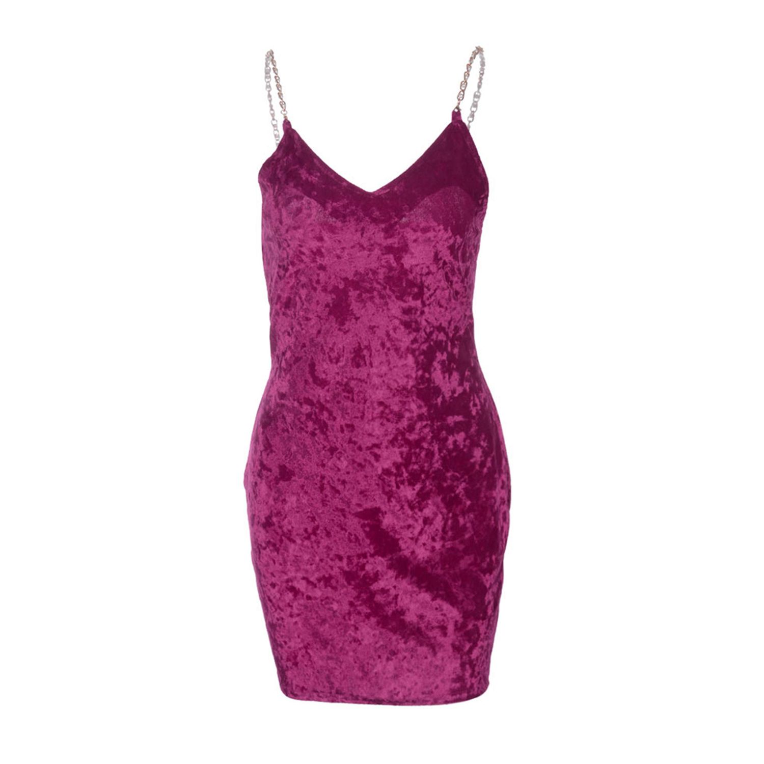 2021 Women Slip Dress, fashion and Fashionable One-piece, Solid Color Short Skirt, Black/ Pink/ Blue/ Purple