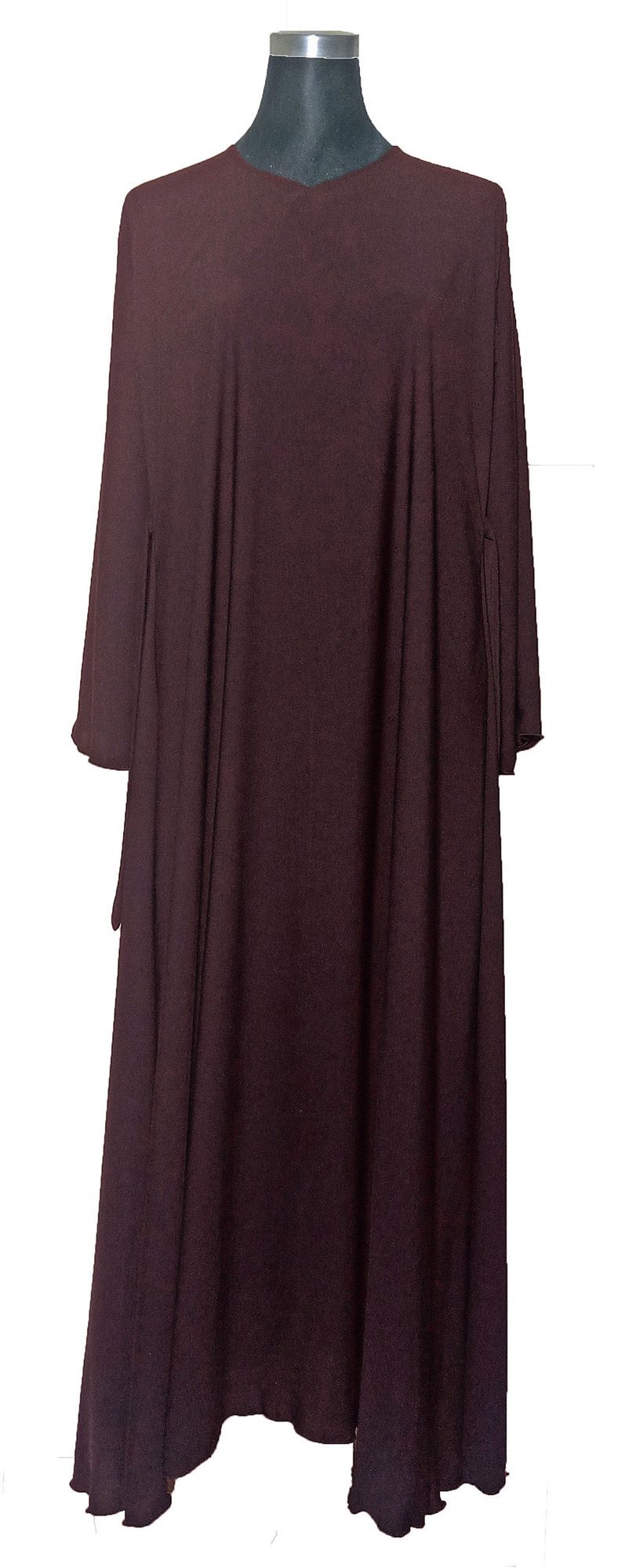 MUSLIM WOMEN INNER PLAN BORKA PURE DUBAI CHERRY FABRIC