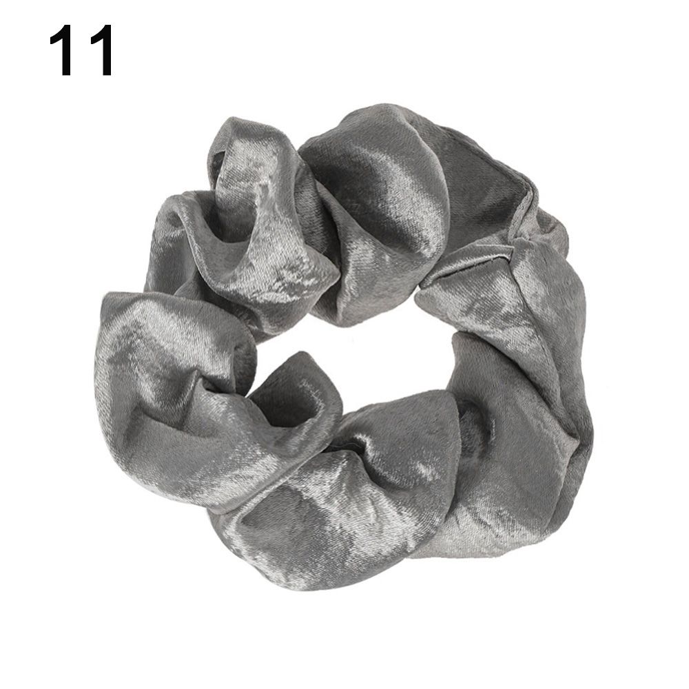 【ALLGOOD】Hair Accessories Hair Ring Ladies Headwear Headress Ponytail Holder Elastic Hair BanScrunchy Hair Ties Ropes Hair Scrunchies
