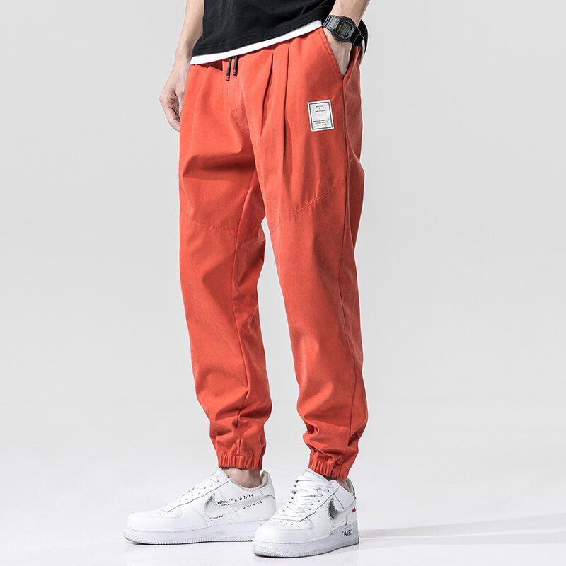 Summer New Men's Harem Pants Ankle-Length Slim Fit Comfortable Trousers 5 Colors Plus Size
