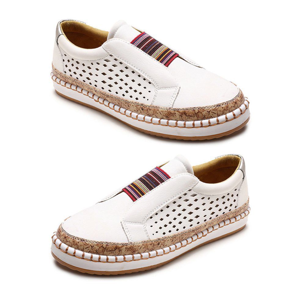 Women Breathable Hollow Out Flat Loafers Casual Sneakers Shoes ng Shoes