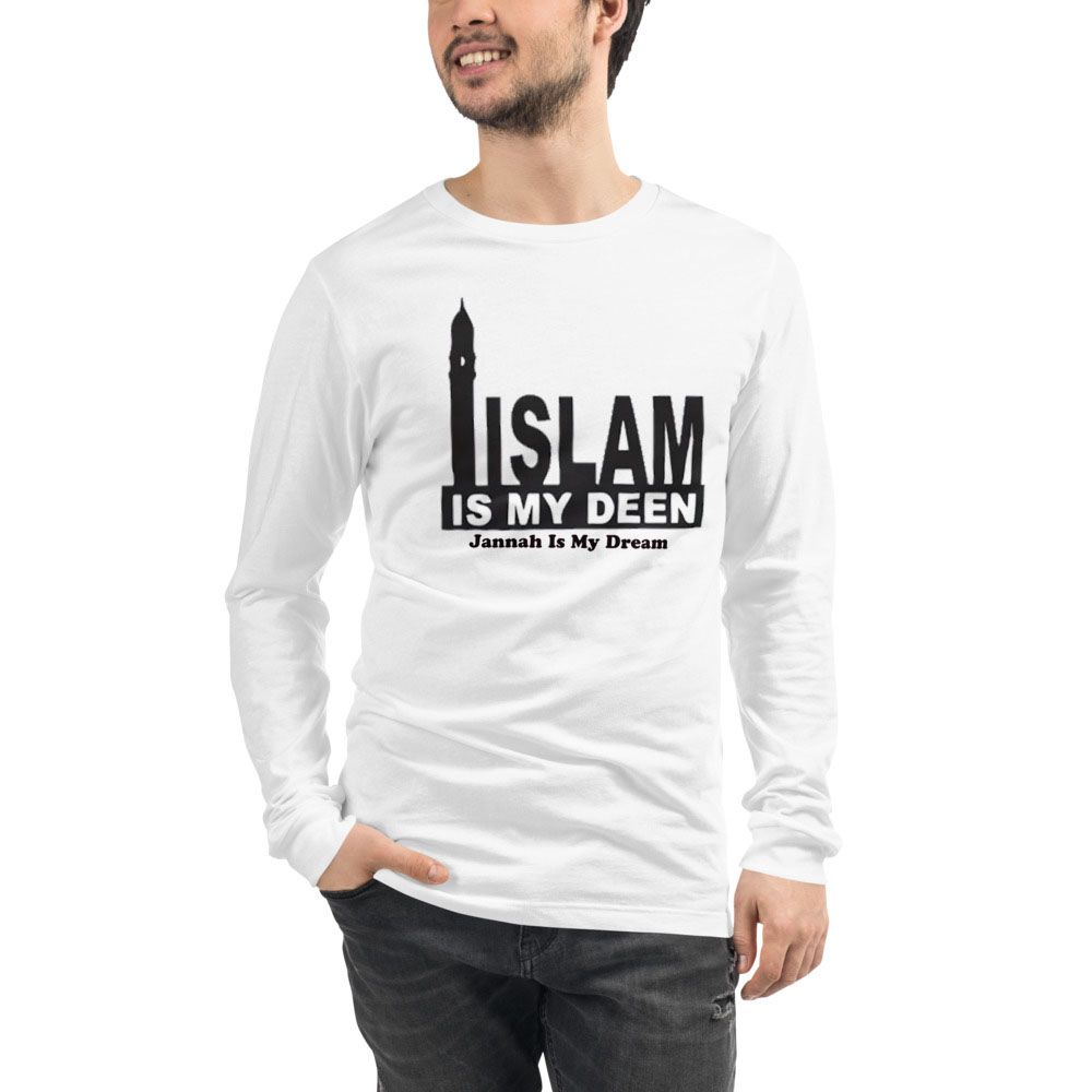 ISLAM IS MY DEEN FOR MEN & WOMEN  T-SHIRT RELIGIOUS MUSLIM Winter COLLECTION