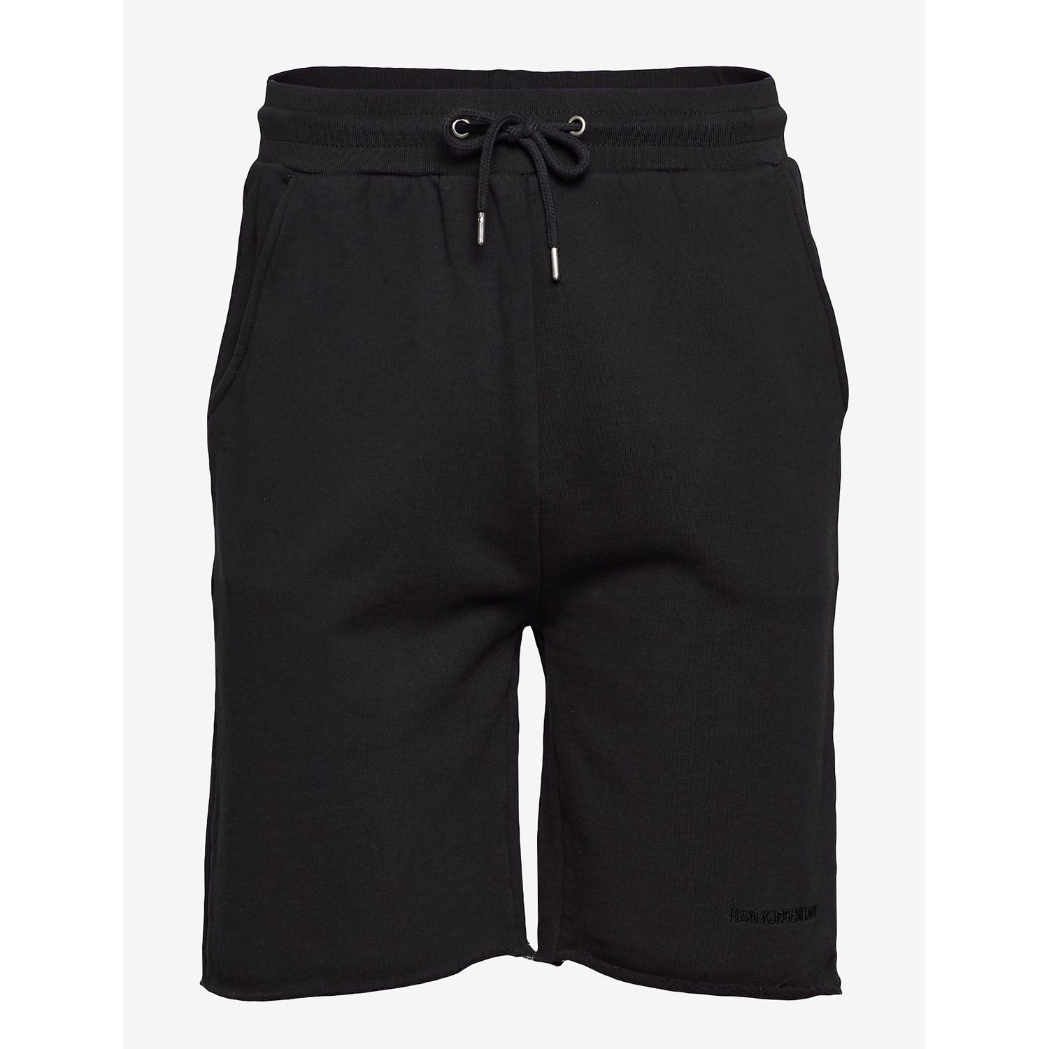Black Cotton Short Pant For Men