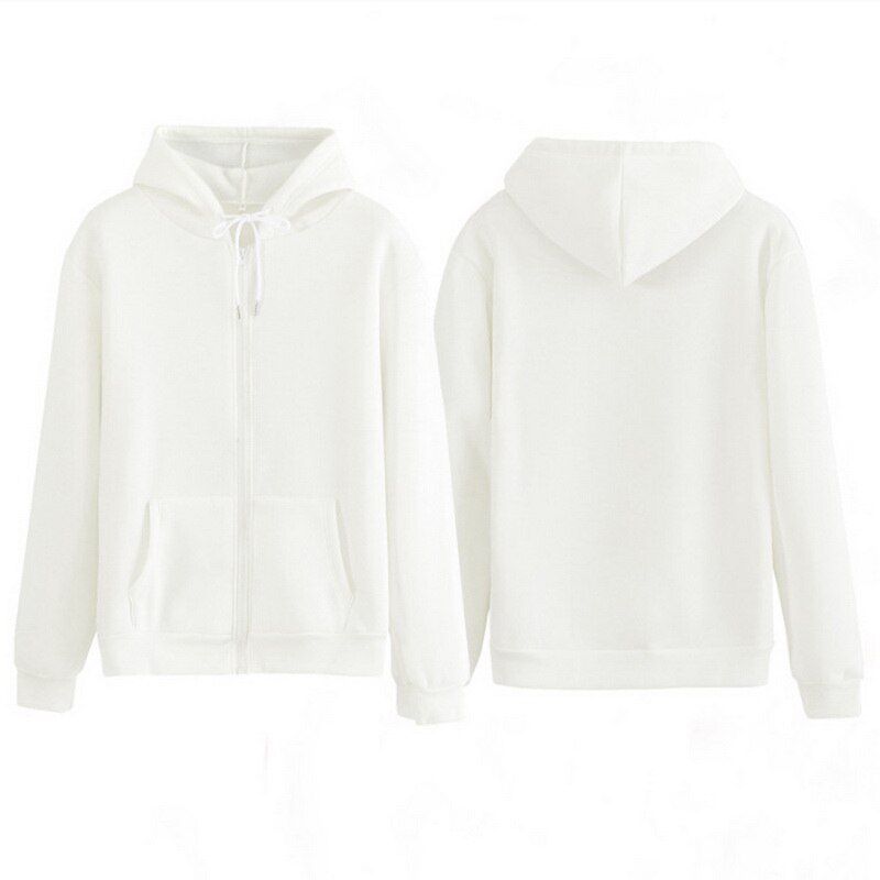 MoneRffi Plus Size Couple Hoodies Women Harajuku Streetwear Oversized Zip Up Sweatshirt Clothing Korean Style Long Sleeve Tops