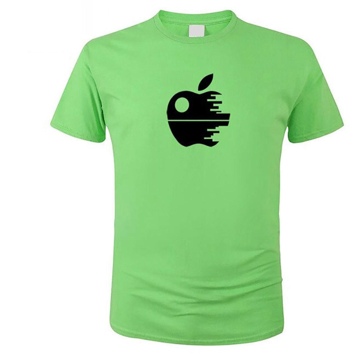 apple 100% cotton t shirt for men