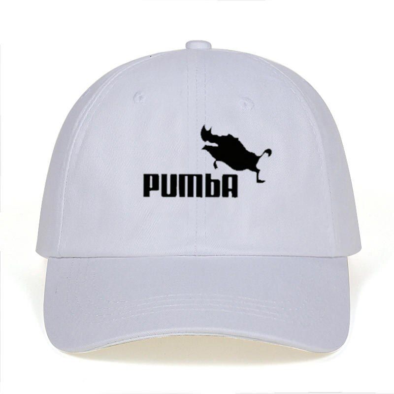 Men and women homme Pumba Baseball caps letter embroidery Cartoon hat summer adjustable cotton cap hats