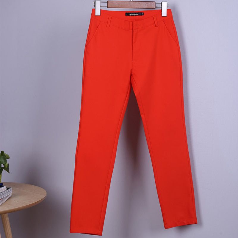 Mom's Slim waist oversized 4XL pants vintage Comfortable cotton pants street wear pencil stretch pants high waisted