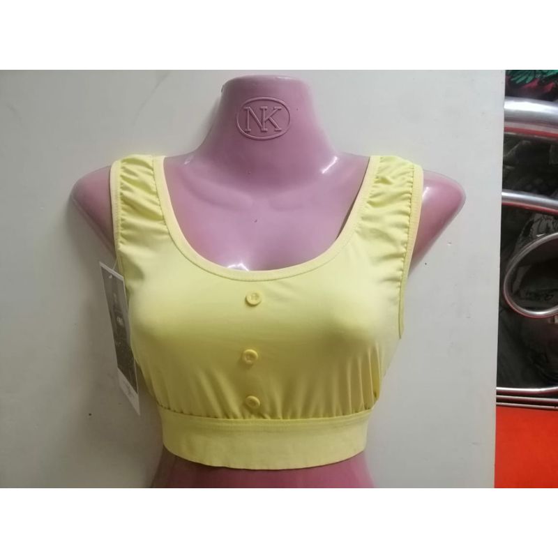 Satin sports non padded free size comfortable bra size (L,XL)-5