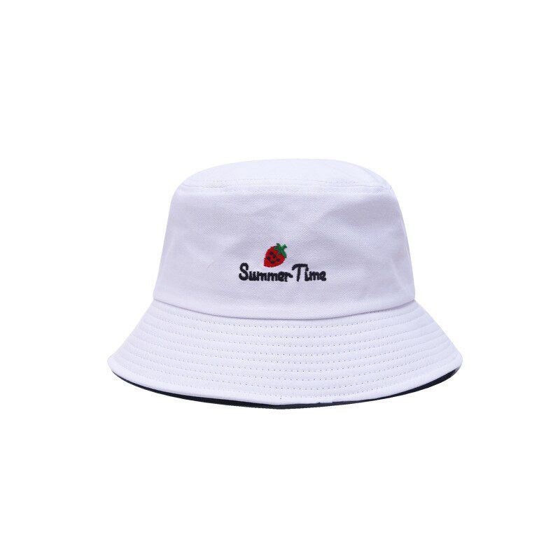 Floppy Bucket Hat Womens and Men Basin Embroidered Folding Summer Sun Hat Wholesale Round Fishing Hats Hip Hop