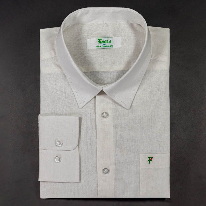 Premium Quality White Trendy Fashion Men's Shirt 12